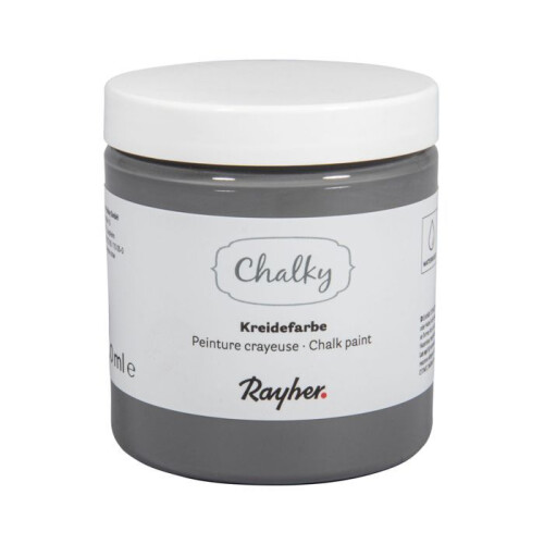 Liituväri Tummanharmaa - Chalky Finish - 230 ml