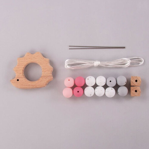 Kit DIY Mordedor - Erizo - Rosa 1