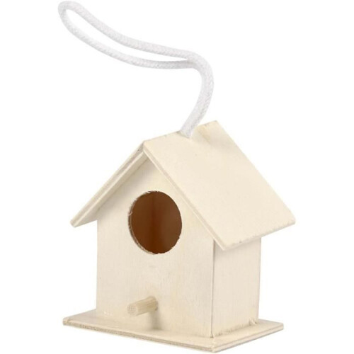 Mini-nido de madera con cuerda para colgar. ref 575750 2