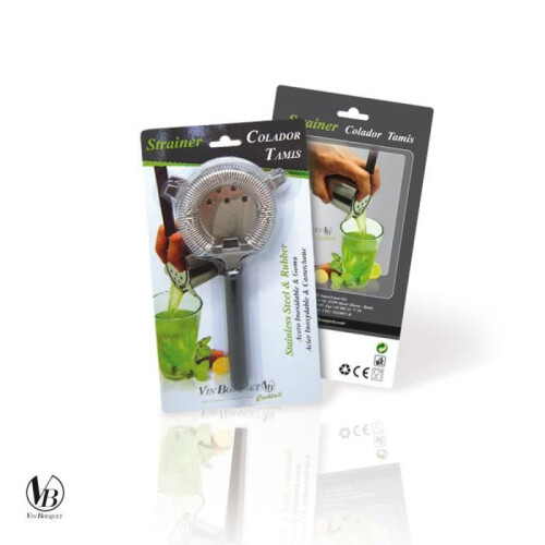 Passoire de cocktail - VinBouquet - Preto - Aço 2