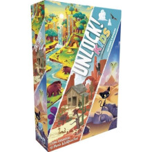 ¡Desbloquear! Kids Histoires Epoques - Asmodee - Juego de mesa - Acertijos y aventuras para niños