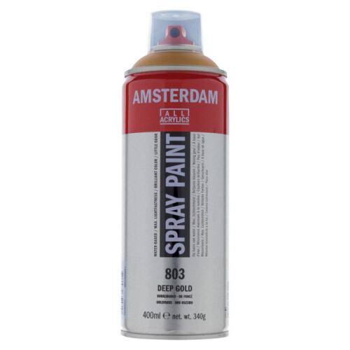 Bomboletta spray Amsterdam 400 ml oro scuro