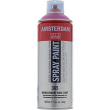 Bomboletta di vernice Amsterdam 400 ml rosa quinacridone chiaro