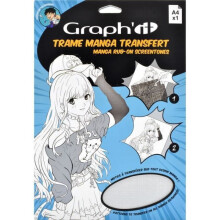 Trame Manga - Graph'It - A4 - Häivytyspisteet - Paperi