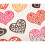 Temporary tattoos - Hearts - Gilding 2