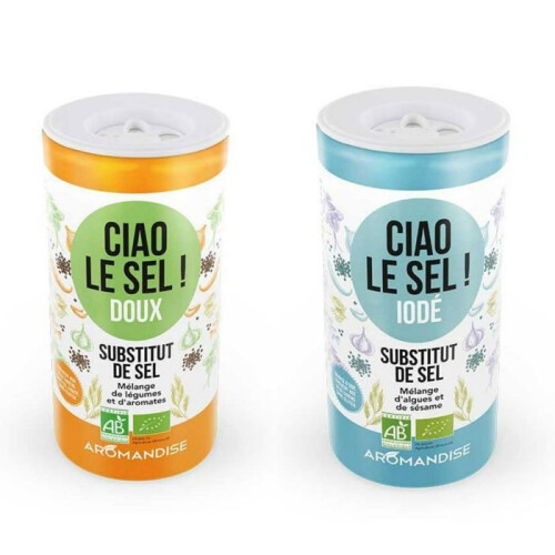 Duo de susbtituts de sel : Doux et Iodé 1