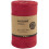 Cuerda para Macramé - 2 mm - 198 m - Algodón - Rojo 1