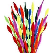 Creotime fio chenille 28 peças 30 cm 5 - 12 mm multicor