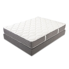 Materasso 90x190 cm, Sakina, 24 cm, Molle Insacchettate, Schiuma Alta Densità, Indipendenza di Nottata, Supporto Firmo, lato estate/inverno