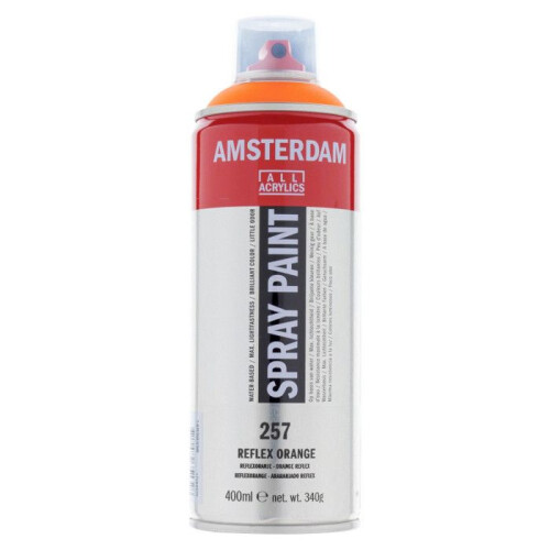 Amsterdam 400ml oranssi heijastusmaali
