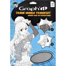 'Trama Transfer Manga - GRAPH'IT - Papel A4 - 1 hoja - Opaco - Mixto'