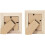 Wooden Frame - Decorative Objects - Rectangular - Beige - Contemporary - Support 2 Sizes 2