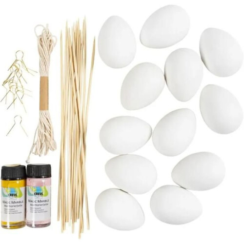 DIY Marmorisointi Kitti - Marmoroidut munat 2