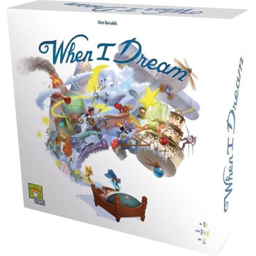 Asmodee Brettspiel When I Dream - ASMODEE - Ab 8 Jahren - 4 oder mehr Spieler - 30 min 2