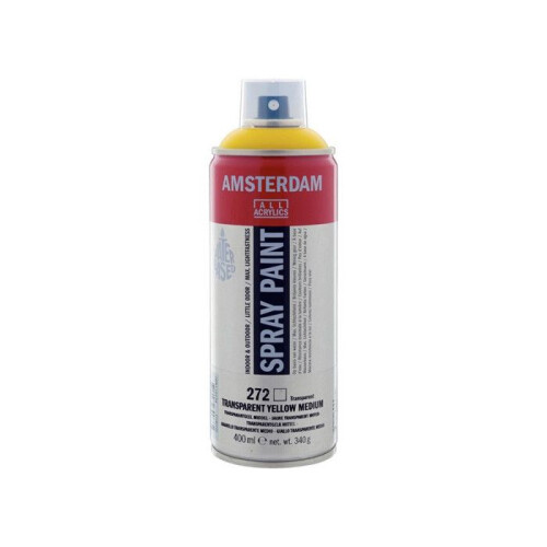 Bomboletta spray Amsterdam 400ml giallo trasparente medio