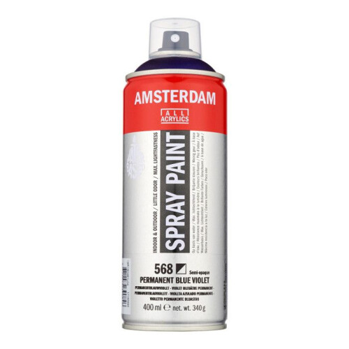 Sprühfarbe Amsterdam 400 ml violett-bläulich permanent