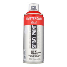 Bote de pintura Amsterdam 400 ml rojo pirrole