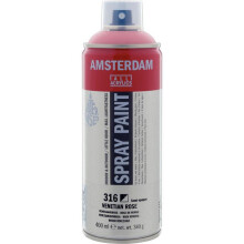 Bote de pintura Amsterdam 400 ml rosa de venecia