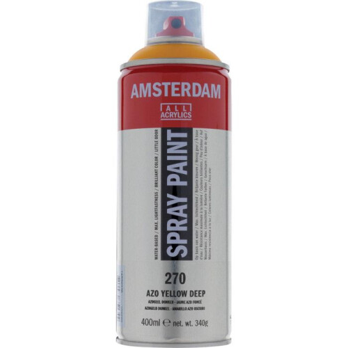Sprayfarbe Amsterdam 400ml dunkelgelb azo