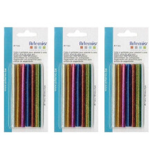 18 Nachfüllpackungen Heißklebepistole 7 mm - Glitzer