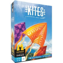 Kites - Asmodee - Juego de cometas - Juego de cartas cooperativo - A partir de 10 años