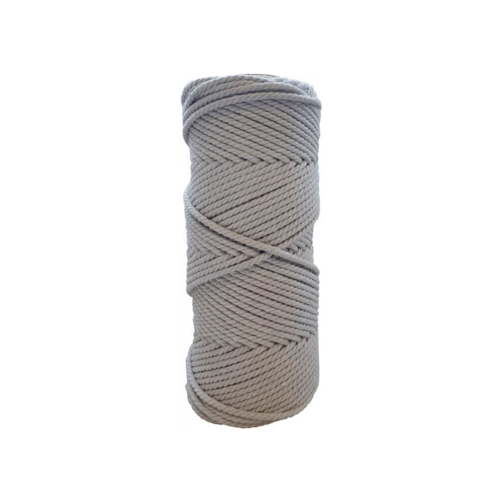 Gray Cotton Cord - Artemio - 60 M X 3 Mm - Braided - Breaking Load 60 Kg 5414135246434