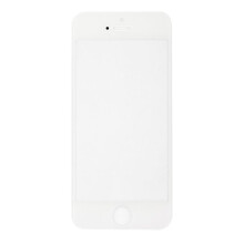Vetro di facciata bianco + adesivo per iPhone 5