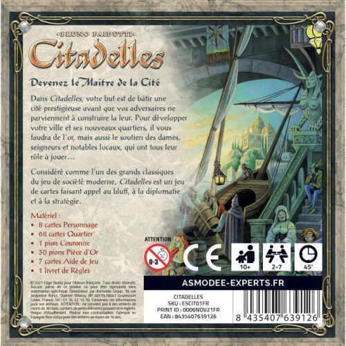 Asmodee Citadelles: Classico - Asmodee - Gioco da tavolo 1