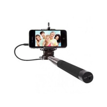 Perche à selfies THUMBSUP Click Stick - Schwarz - 100 cm - für Smartphone - Stativ 3 kg
