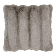 Galena pillow 45x45cm beige imitation fur.