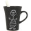 Mugs - Porcelain - Black - Matte finish - 1 piece 2