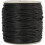 Hilo de algodón encerado - Cuerda de algodón - Negro - 2 mm - 100 m 1