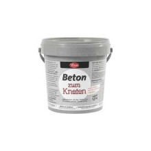 Muovattava betoni - 1500gr - Sään kestävä - Kuivuu 2 tunnissa - Harmaa