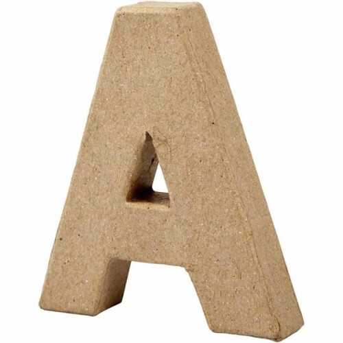 Handgemachte Buchstaben aus Pappmaché. Ref 26639 2