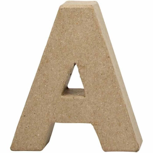 Handgemachte Buchstaben aus Pappmaché. Ref 26639