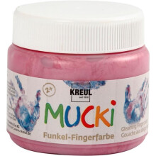 Mucki Sormiväri - 150 ml Metallinhohtoinen Vaaleanpunainen