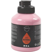 Peinture acrylique semi-brillante à base d'eau, bonne qualité, bon pouvoir couvrant, semi-résistante à la lumière. réf 35416