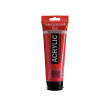 Acrylfarbe in Tube - Permanentes Purpurrot - 348 - Amsterdam - 250ml