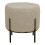 Alford Pouf Imitation Schafsleder Grismarron. 2