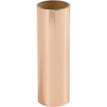 Folha decorativa - Creotime - 15,5 x 50 cm - Cor dourado - Estilo infantil - Unissex