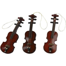 Instrumento musical - Violino - Madeira maciça - Marrom - Clássico atemporal