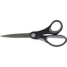 Tesouras de qualidade com empunhadura macia para mais conforto e precisão. ref 11161