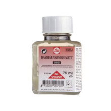Barniz al aceite de Damar - TALENS - 75ml - Mate - Acabado suave - Para carpintería