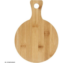 Cutting board - Bamboo - 24 x 17 cm - Natural oil - Not dishwasher safe