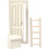 Articles en bois - Modèle 55961 - Couleur blanche - Ouverture simple - Intérieur 3