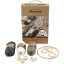 Macramé Bastelset - 20 - Anfänger - Für Erwachsene - Unisex - Komplettset