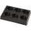 Plastic palette with 6 compartments for gouache. ref 34590 1