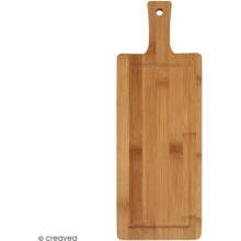 Bamboo hanging cutting board - 39 x 14 cm - Treated with natural oil - Contemporary
