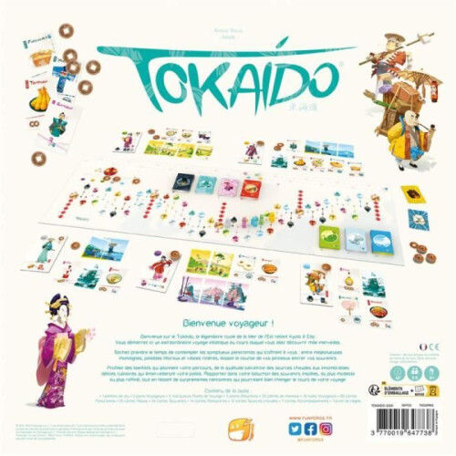 Asmodee Tokaido: 10 Anniversario - Asmodee - Gioco di percorso e collezione - Da 8 anni 2