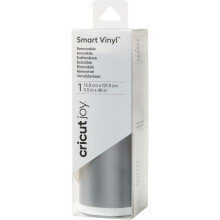 Rollo de vinilo removible plateado Cricut - 13,9 x 121,9 cm